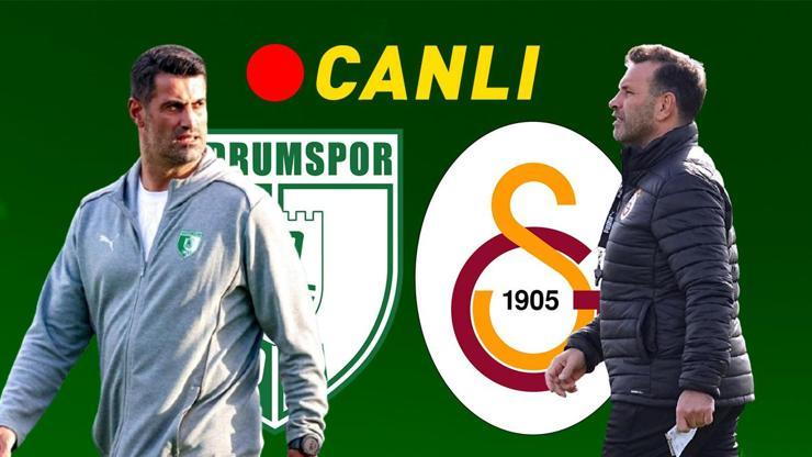 Bodrum FK – Galatasaray maçı öncesi muhtemel 11’ler belli oldu!