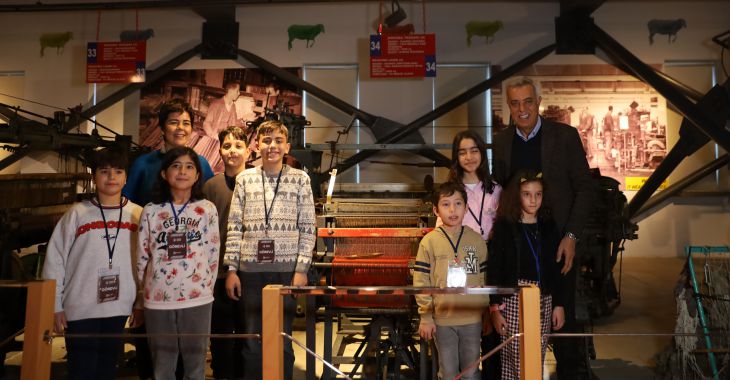 Bursa’da müzeleri bir günlüğüne çocuklar yönetti