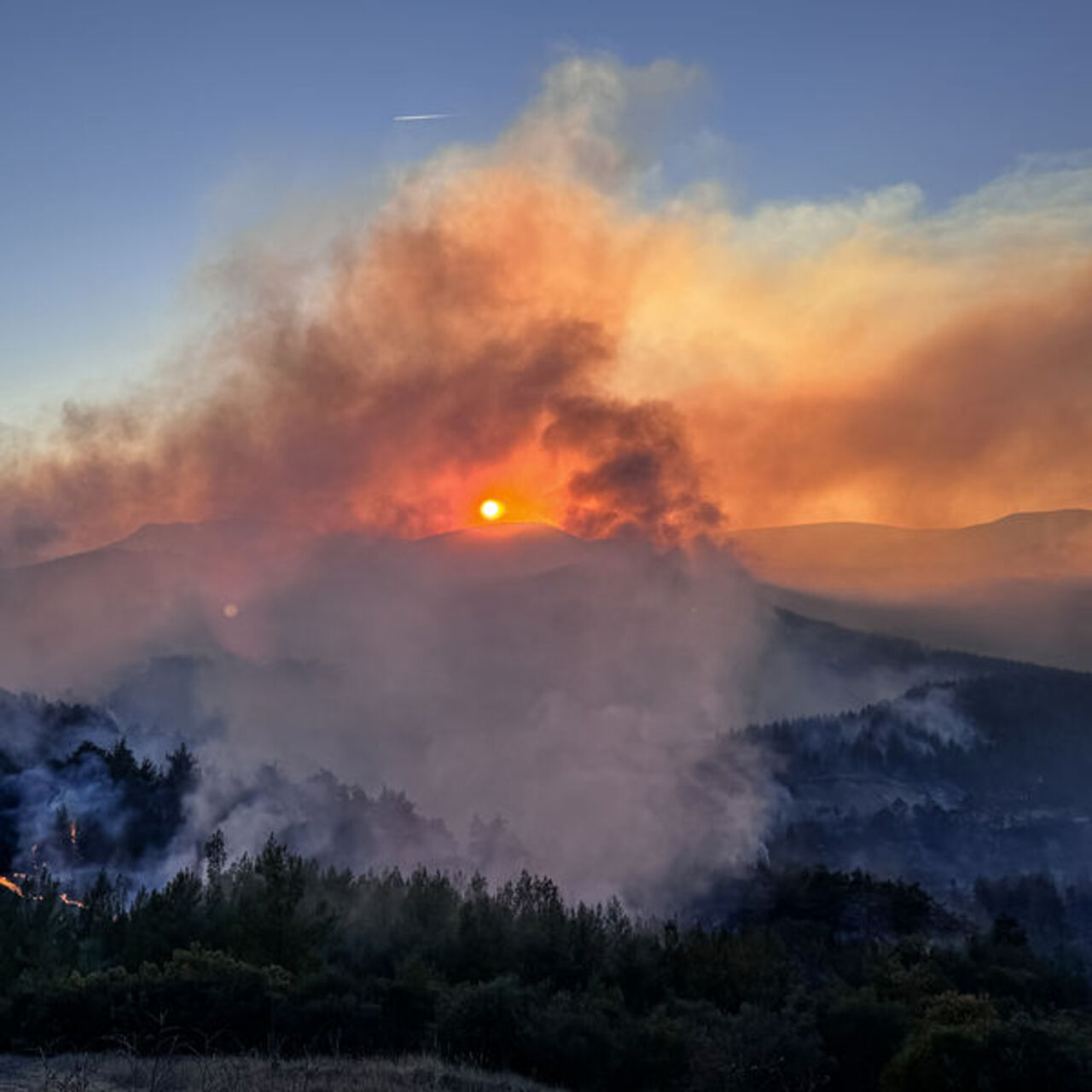 Bursa’daki yangın Balıkesir’e sıçradı!