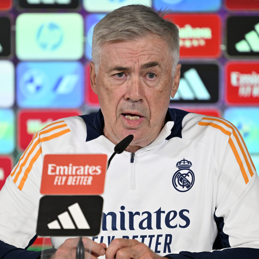 Carlo Ancelotti: Futbol durmalı