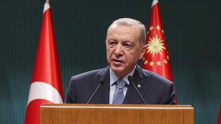Cumhurbaşkanı Erdoğan’dan Azerbaycan’a Devlet Bayrak Günü tebriği