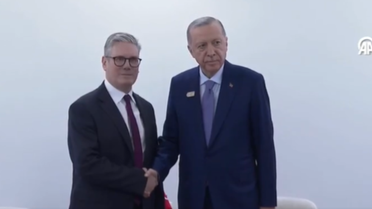 Cumhurbaşkanı Erdoğan’ın COP29 Bakü temasları: İngiltere Başbakanı Keir Starmer ile görüştü
