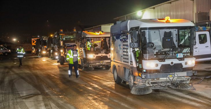 Daha temiz bir Bursa için yoğun mesai
