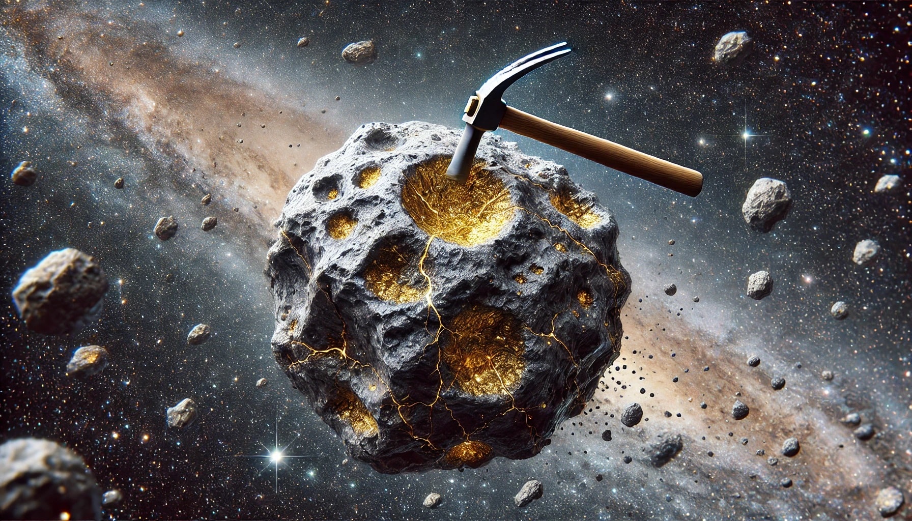 Değeri tam 18 sıfırlı: Altından oluşan taş uzayda başıboş dolanıyor