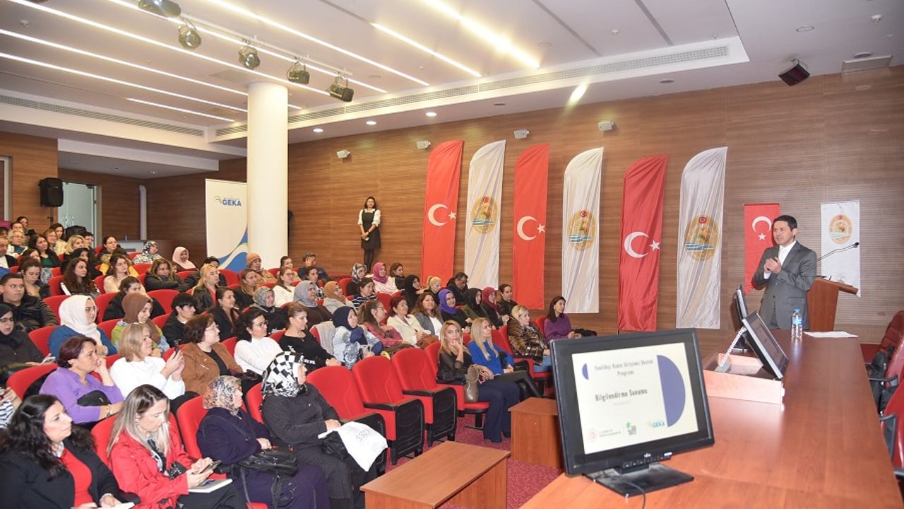 Denizli’de kadın girişimci adaylarından GEKA’ya yoğun ilgi