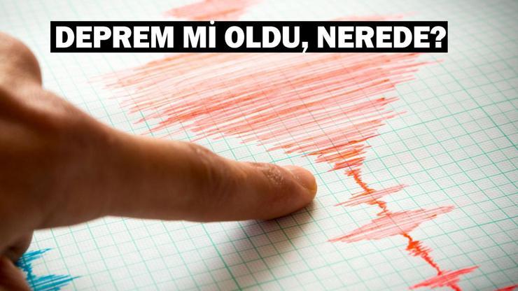 Deprem mi oldu? 18 Kasım 2024 AFAD ve Kandilli Rasathanesi son depremler listesi!