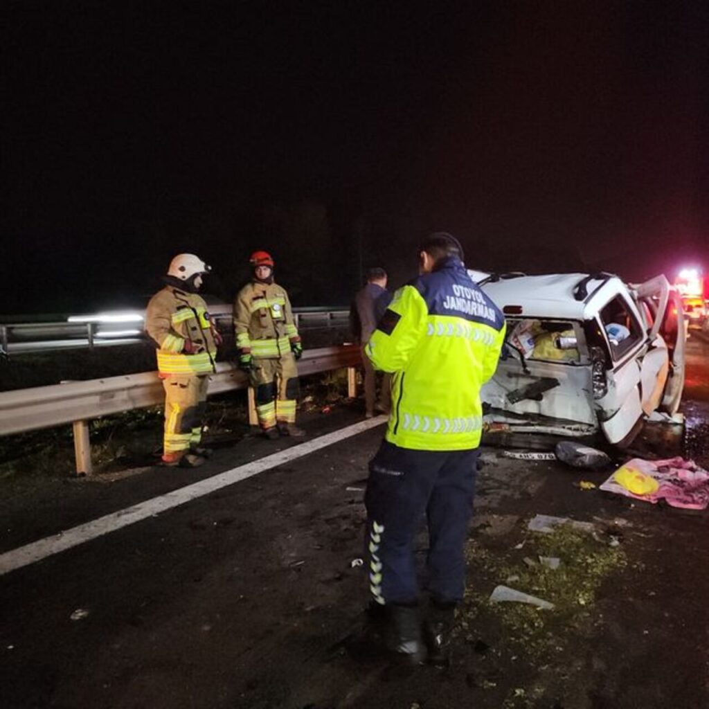 Düzce’de zincirleme kaza!