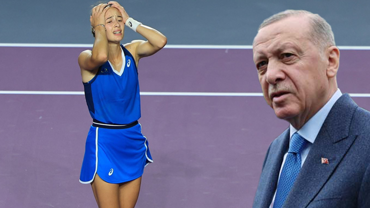 Erdoğan’dan milli sporcu Zeynep Sönmez’e tebrik