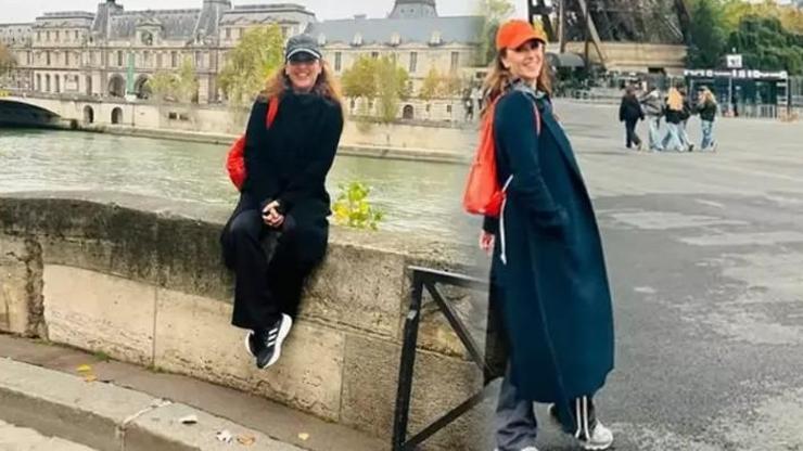 Evrim Alasya, Paris’in tadını çıkarıyor!