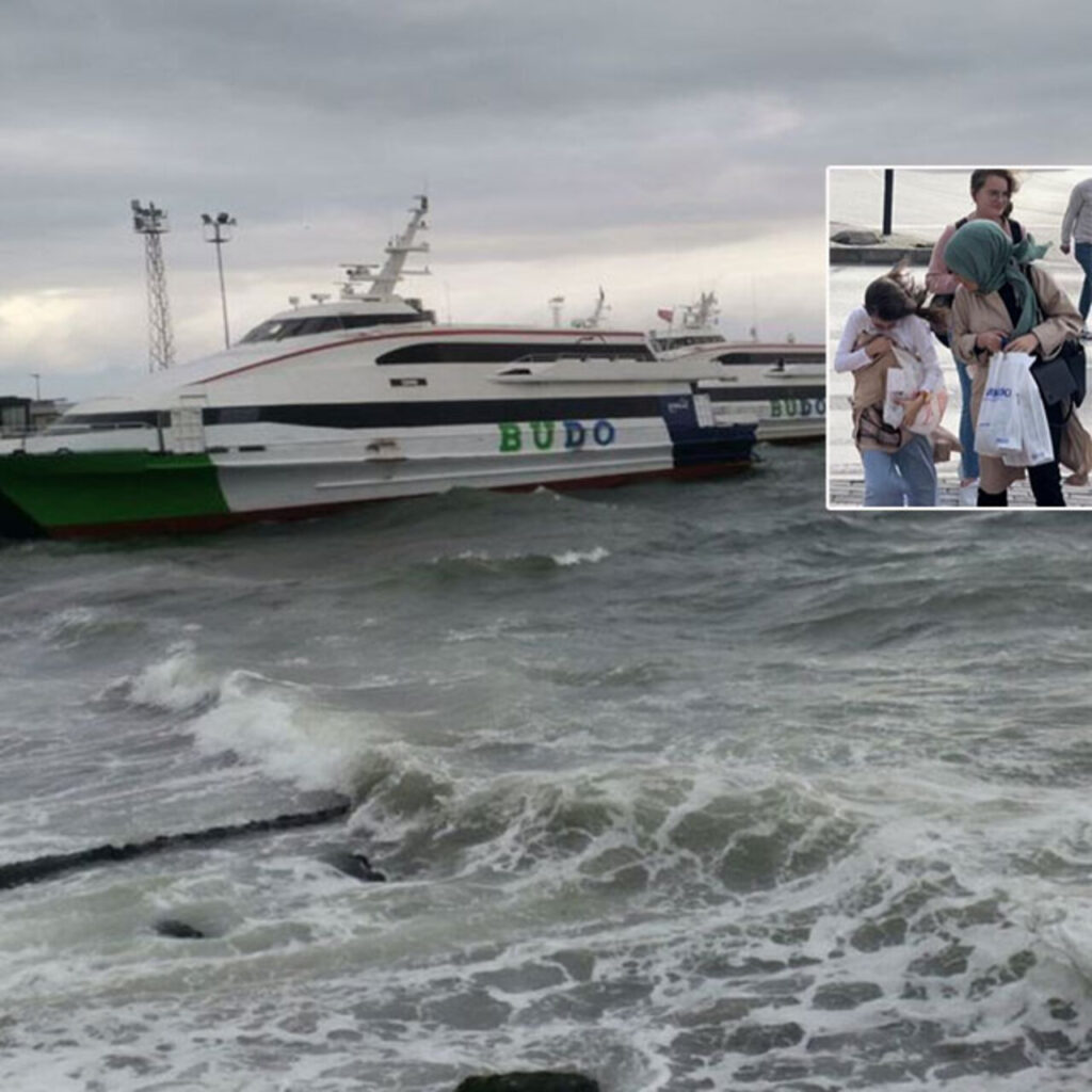 İDO, BUDO, GESTAŞ ve Ro-Ro seferleri iptal! Marmara’da fırtına!