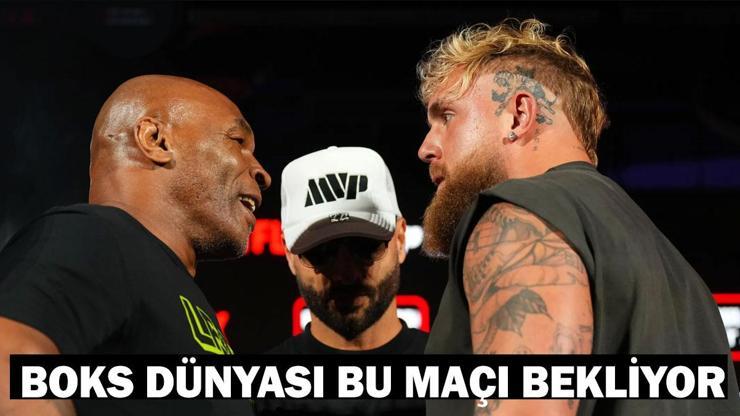 Jake Paul – Mike Tyson maçı Türkiye saati: Jake Paul ile Mike Tyson maçı ne zaman, saat kaçta?