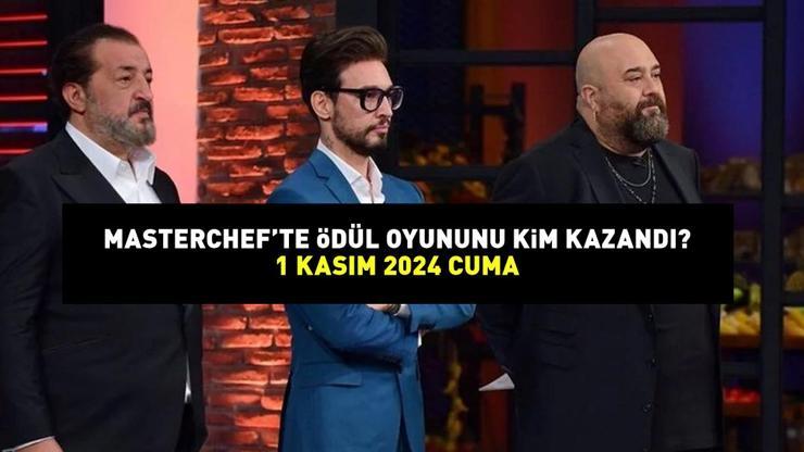 MASTERCHEFTE 200 BİN TLLİK ÖDÜL! 1 Kasım 2024 MasterChefte ödül oyununu kim kazandı? Şefler kararı verdi!