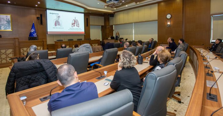 Personele, KOAH ve tütün kullanımının zararları anlatıldı