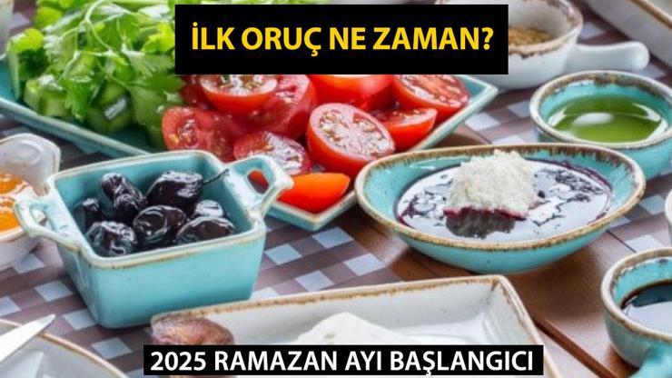 Ramazan ne zaman başlayacak? 2025 Ramazan Bayramı tarihi!