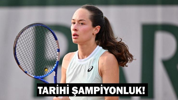 Tenisçi Zeynep Sönmez kimdir, kaç yaşında, nereli? Tarihi şampiyonluk!