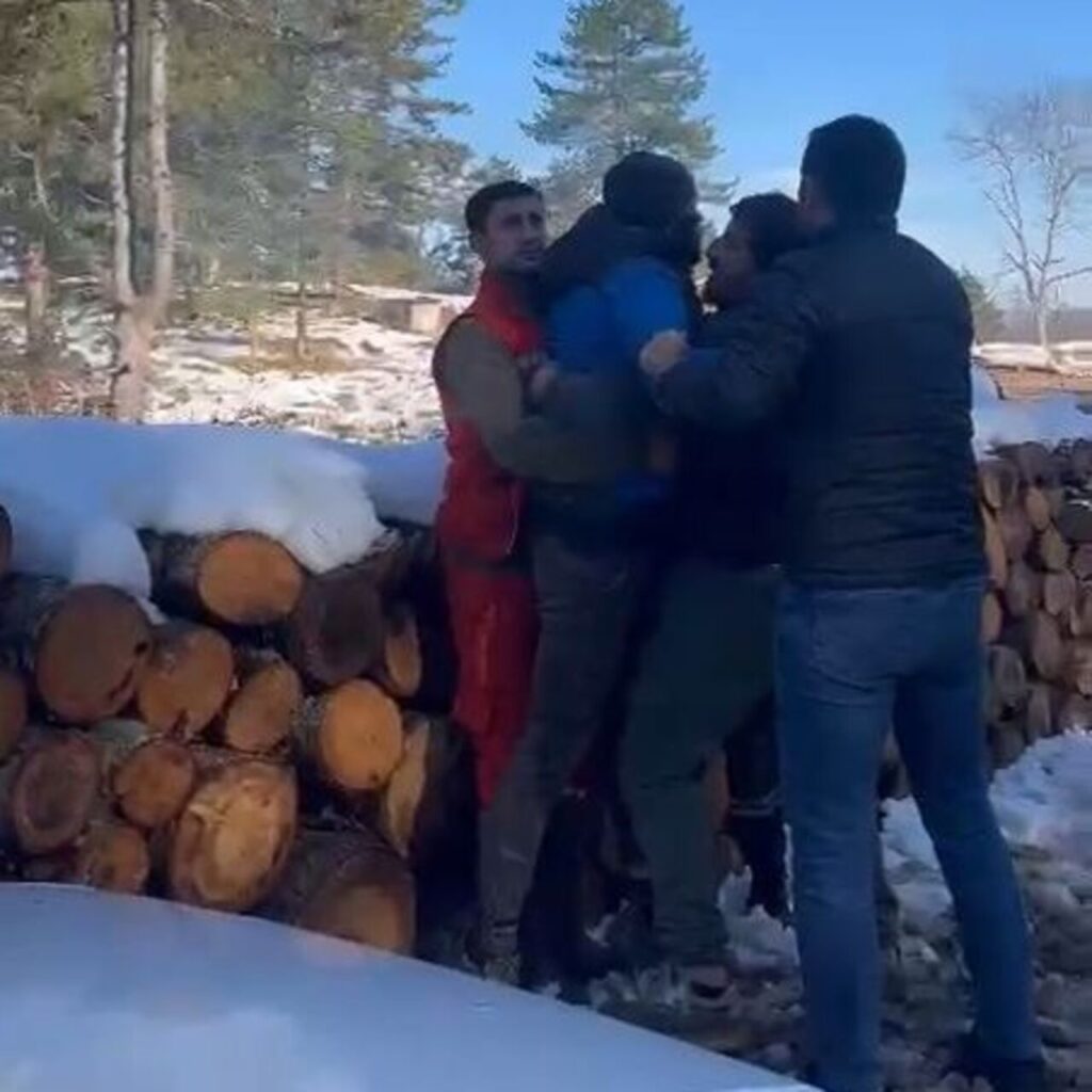 3 kardeş, orman muhafaza memuruna dehşeti yaşattı