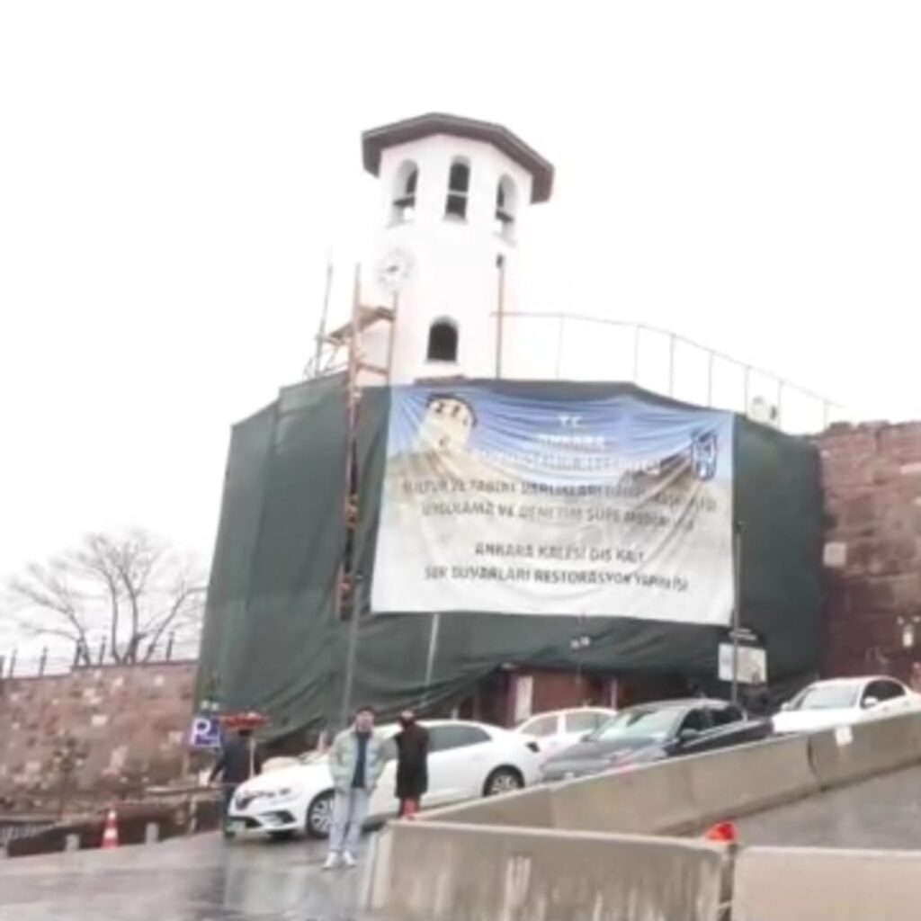 Ankara Kalesi’ndeki onarım yeni yılda tamamlanacak