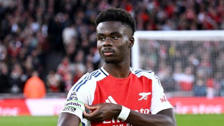 Arsenal’e Bukayo Saka’dan kötü haber! Uzun süre forma giyemeyecek