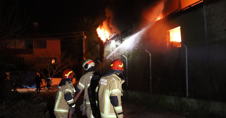 Bursa İtfaiyesi’nden Kasım ayında 1795 olaya müdahale