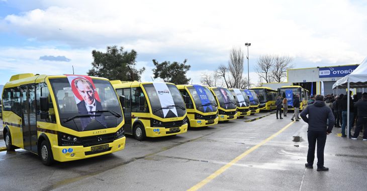 Bursa’da ulaşım filosu büyüyor, hizmet ağı güçleniyor
