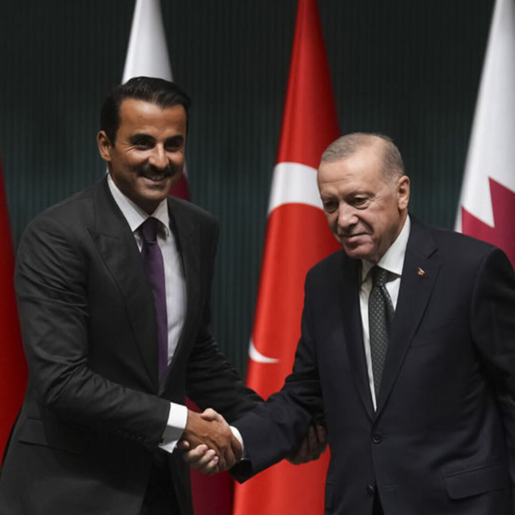 Cumhurbaşkanı Erdoğan Katar Emiri’yle görüştü