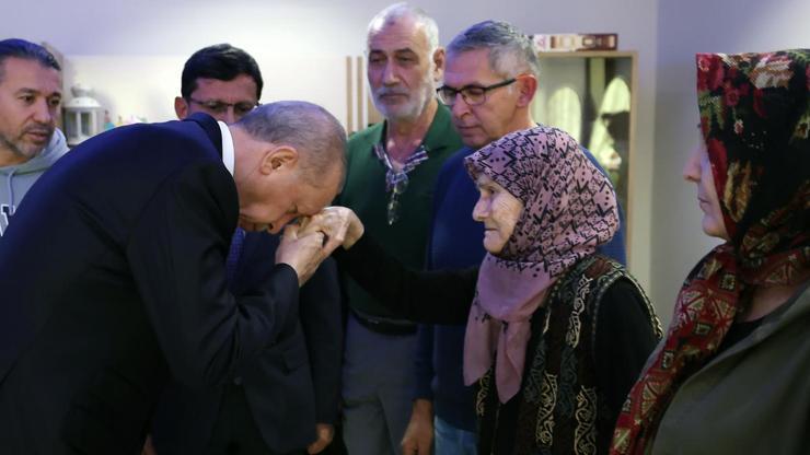 Cumhurbaşkanı Erdoğan’dan, Balıkesir’deki patlamada ölenlerin ailelerine ziyaret