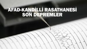 Deprem mi oldu, nerede? 6 Aralık 2024 AFAD ve Kandilli Rasathanesi son depremler listesi!