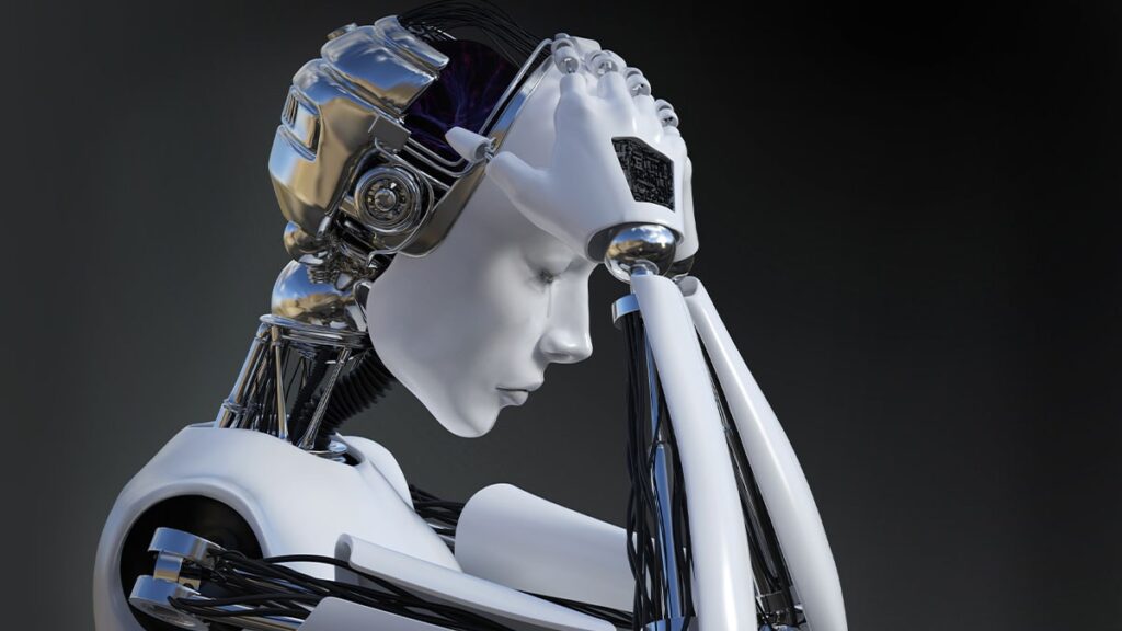 Depresyona giren robot canına kıydı