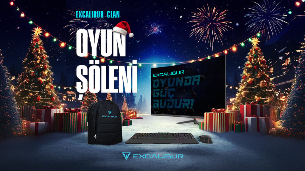Excalibur’dan yılbaşı şöleni: Oyunseverler için büyük heyecan başlıyor!