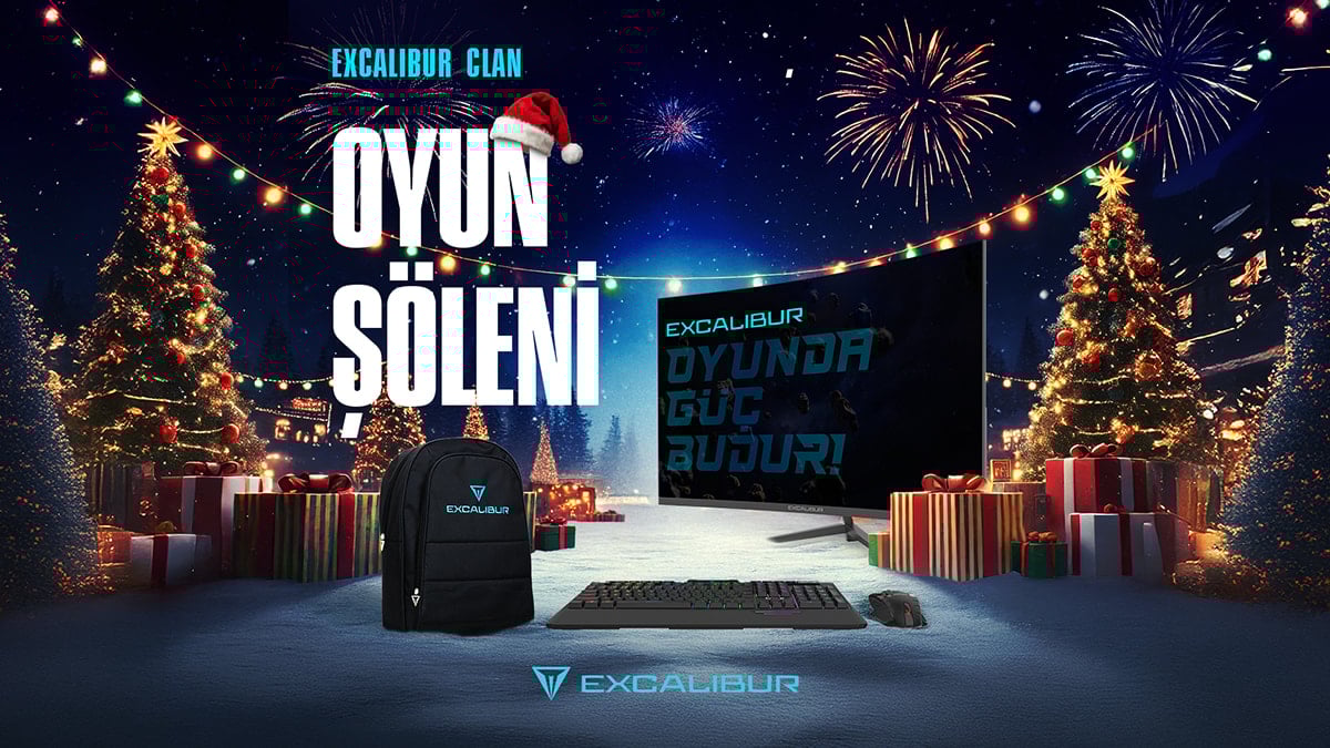 Excalibur’dan yılbaşı şöleni: Oyunseverler için büyük heyecan başlıyor!