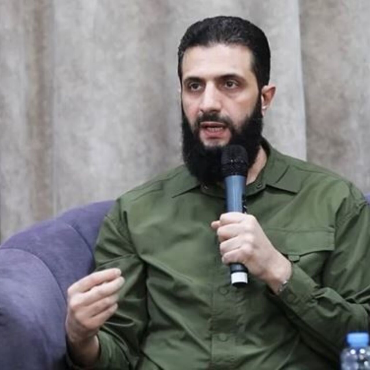 HTŞ lideri askeri yapıyı tartışıyor