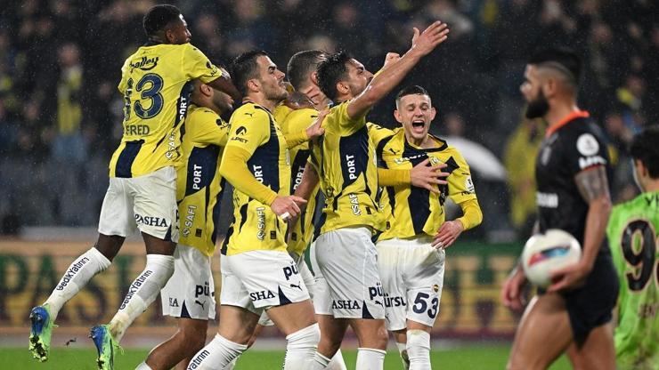 Kanarya, golcüleriyle güldü! Fenerbahçe 3-1 Başakşehir