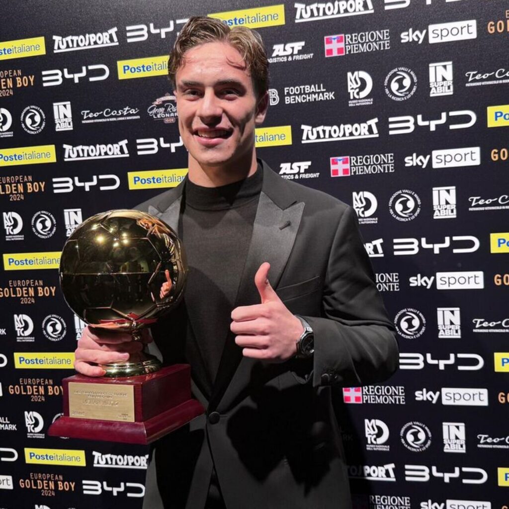 Kenan Yıldız, ‘Golden Boy Web’ ödülünü aldı!