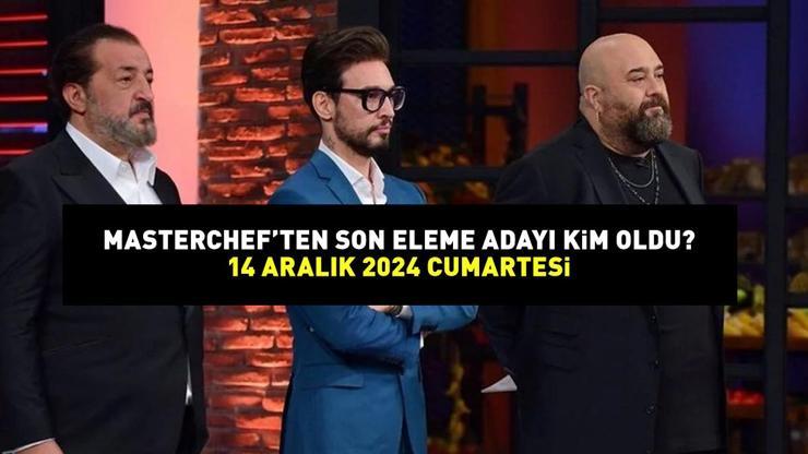 MASTERCHEF 4. ELEME ADAYI 14 ARALIK 2024: MasterChef’te eleme adayı kim oldu, hangi yarışmacı? İşte potadaki yarışmacılar…