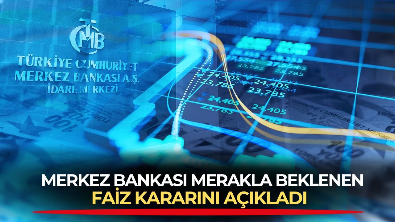 Merkez Bankası merakla beklenen, 2024 yılının Aralık ayı faiz kararını açıkladı!