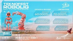 TEKNOFEST Robolig Mavi Vatan Yarışması başvuruları devam ediyor