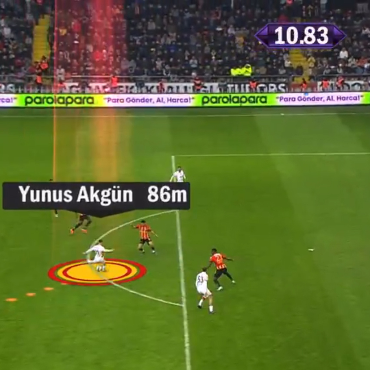 Uzun süre unutulmayacak gol!