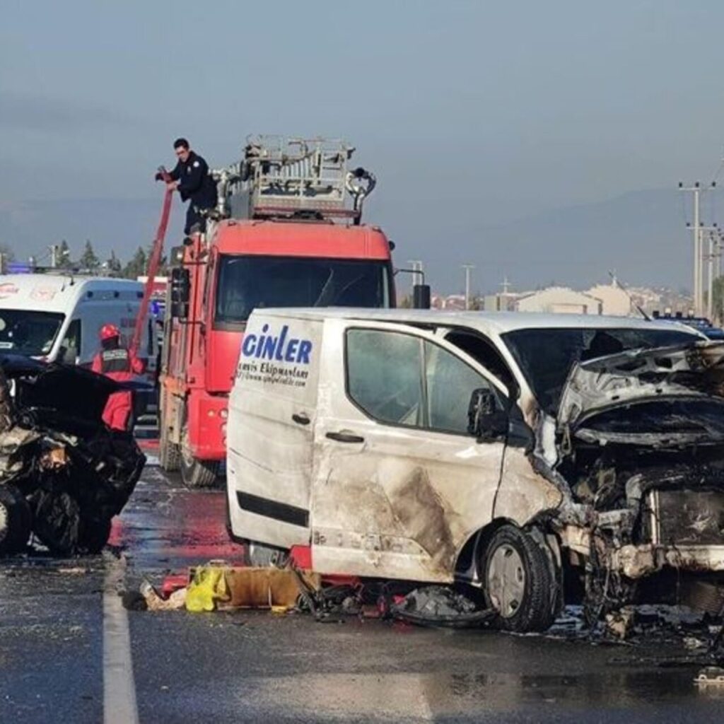 Zincirleme kaza: 7 yaralı