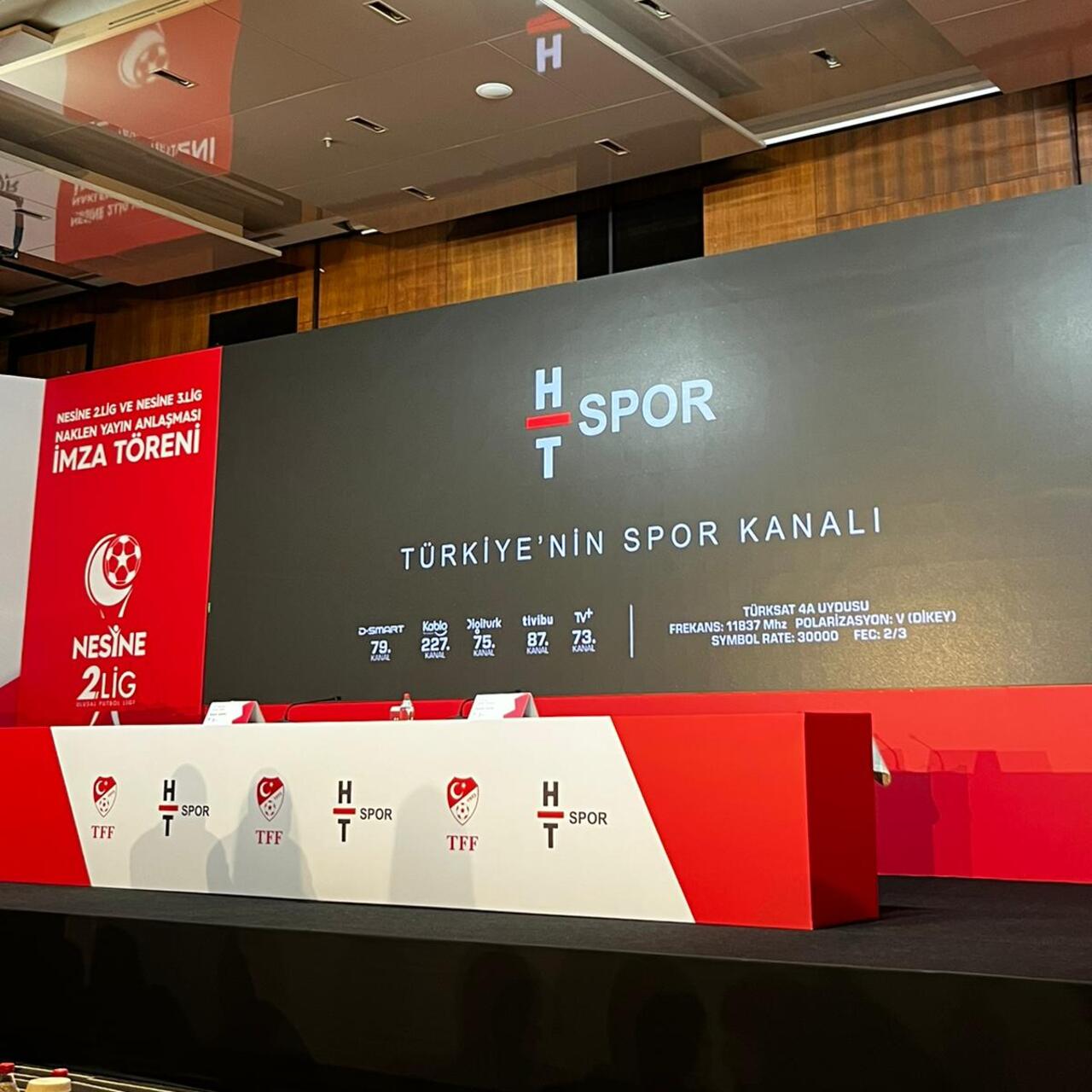 2. ve 3. Lig maçları HT Spor’da