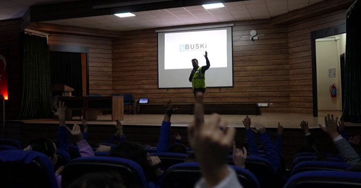 BUSKİ’den miniklere su bilinci eğitimi