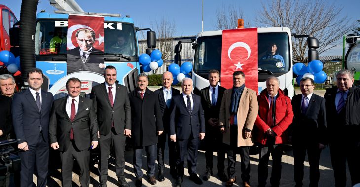 BUSKİ’nin araç filosuna büyük yatırım