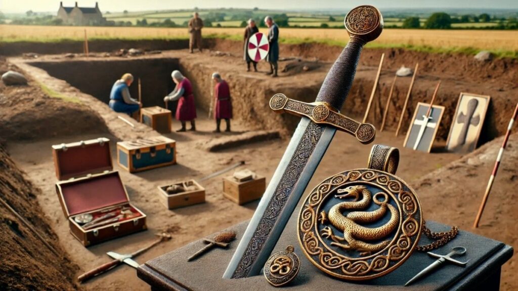 Bin 500 yıllık kılıcın kınında bulundu: ‘Olağanüstü’