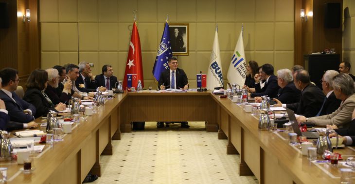 Bursa Büyükşehir Yönetim Kadrosu 2024 yılını değerlendirdi