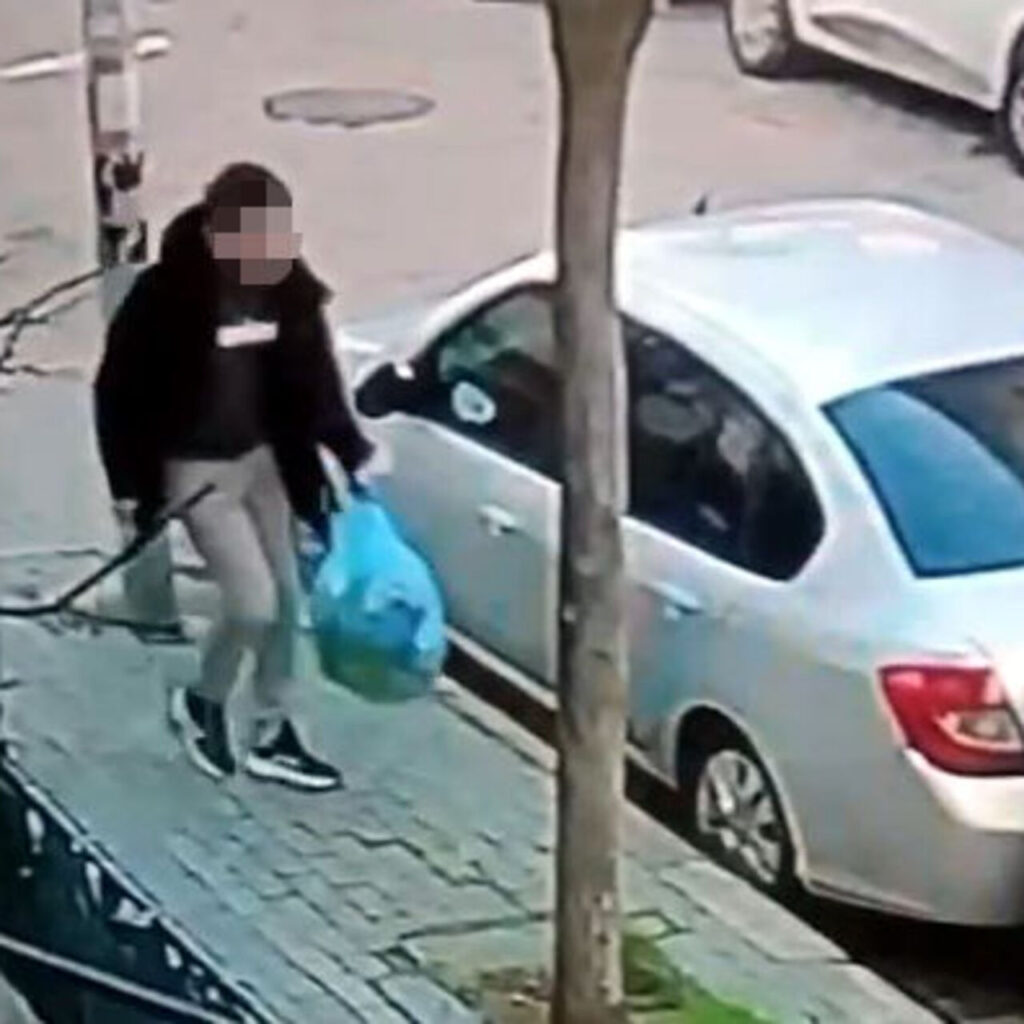 Çöpü böyle bıraktı, cezayı yedi