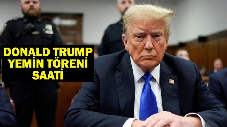 DONALD TRUMP YEMİN TÖRENİ SAATİ: Trump yemin töreni saat kaçta? İkinci Trump dönemi bugün başlıyor!