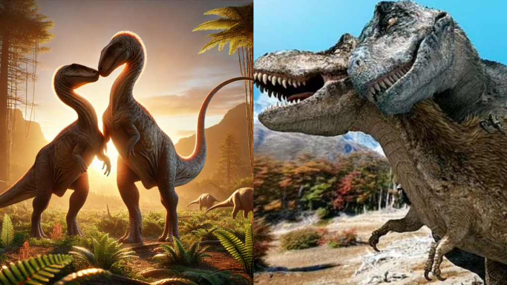 Dinozorlar böyle çiftleşiyormuş: Cinsel hayatları çok renkli çıktı