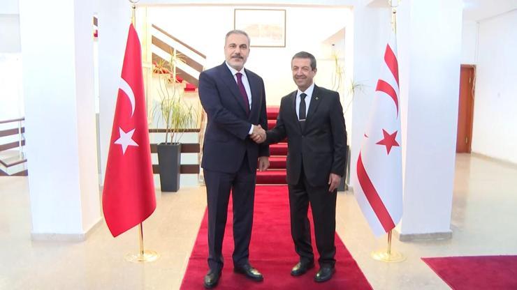 Dışişleri Bakanı Hakan Fidan KKTC’ de