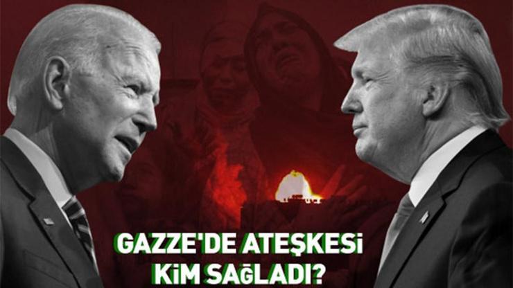 Gazze’de ateşkesi kim sağladı? Biden ve Trump paylaşamadı! | SON DAKİKA GAZZE HABERLERİ