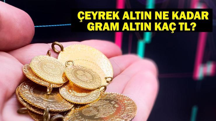 HAFTA SONU ALTIN FİYATLARI 25 OCAK 2025: Çeyrek altın ne kadar, gram altın kaç TL? ALTIN TIRMANIYOR!