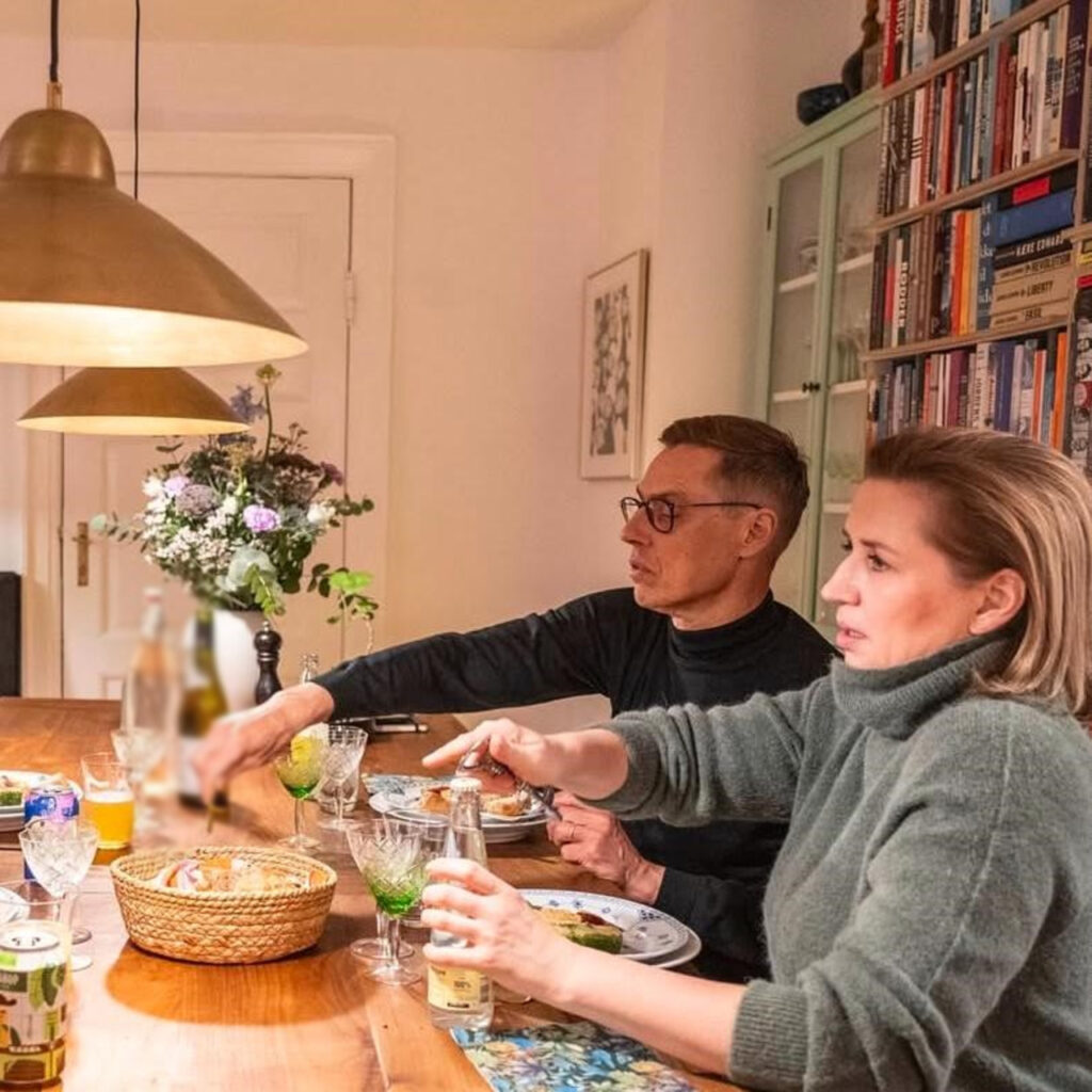 İskandinav liderler Danimarka Başbakanı’nın evinde